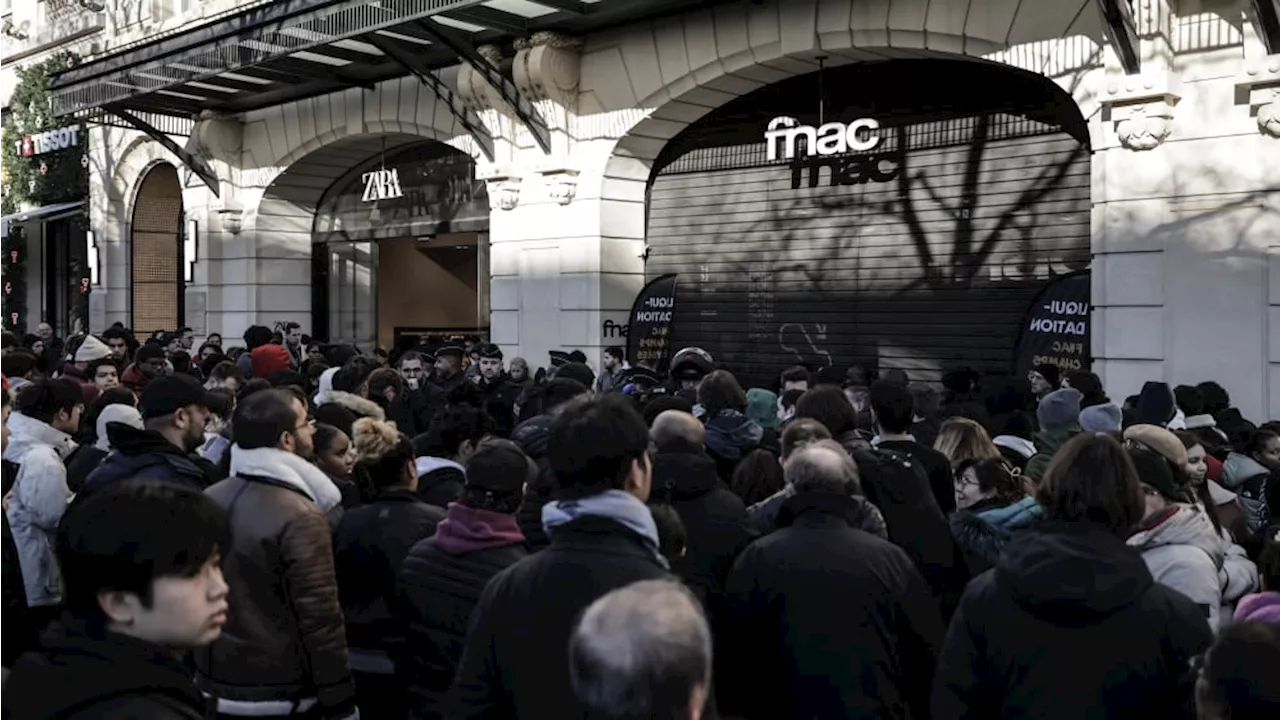 Soldes à la Fnac des Champs-Elysées : fermeture anticipée du magasin