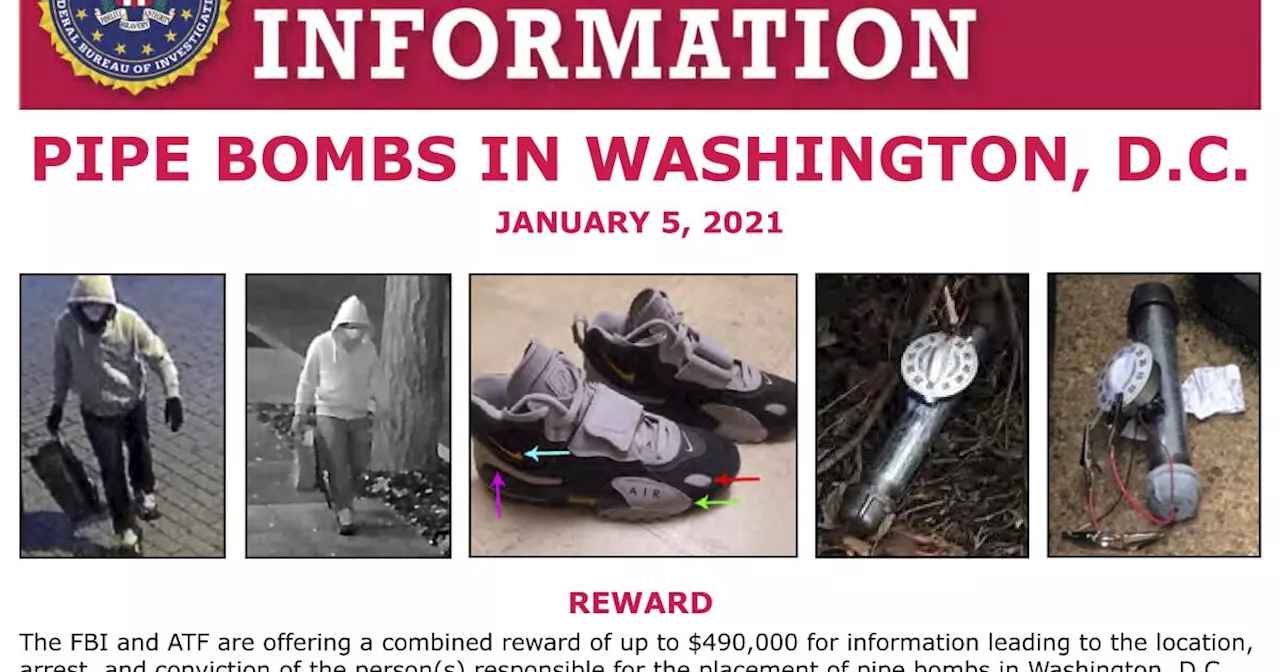 FBI Releases New Details in 2021 Capitol Pipe Bomb Case