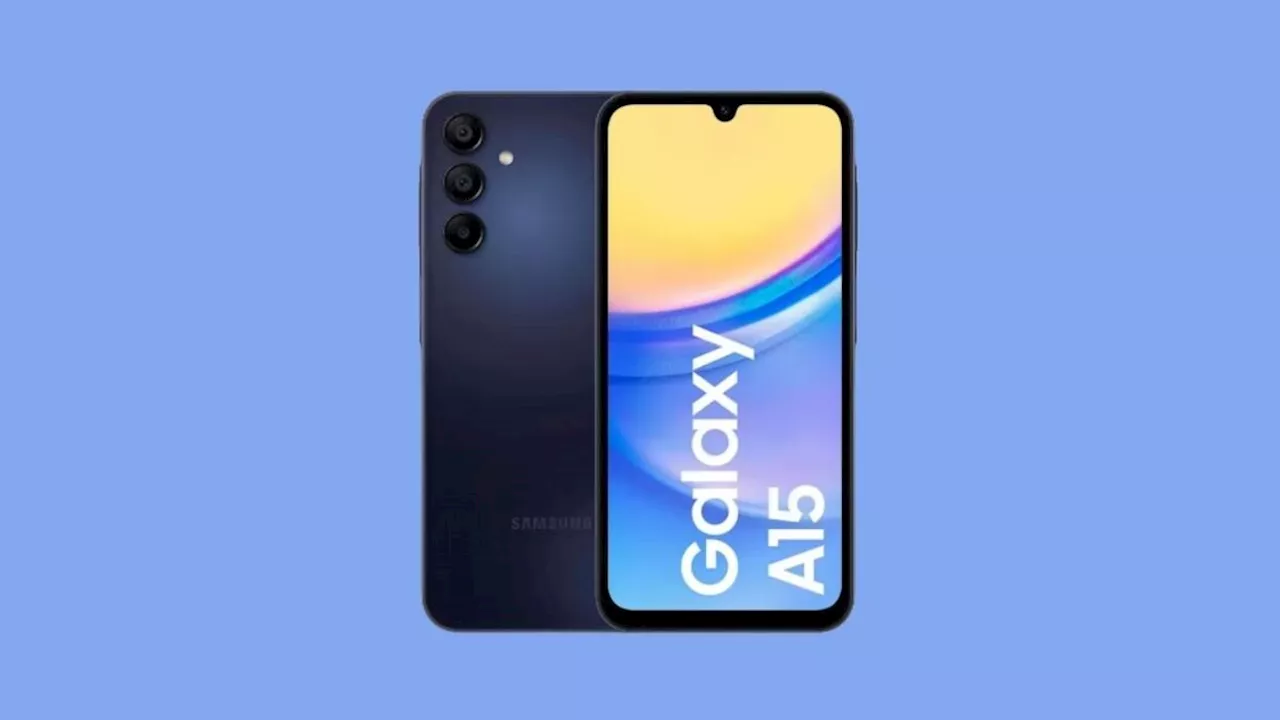 Offre Inédites: Le Samsung Galaxy A15 à 100€