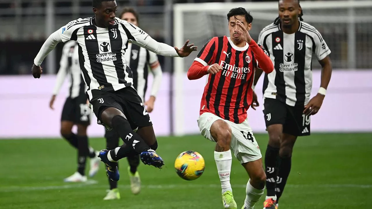 Juventus vs AC Milan di Semifinal Supercoppa Italiana 2024