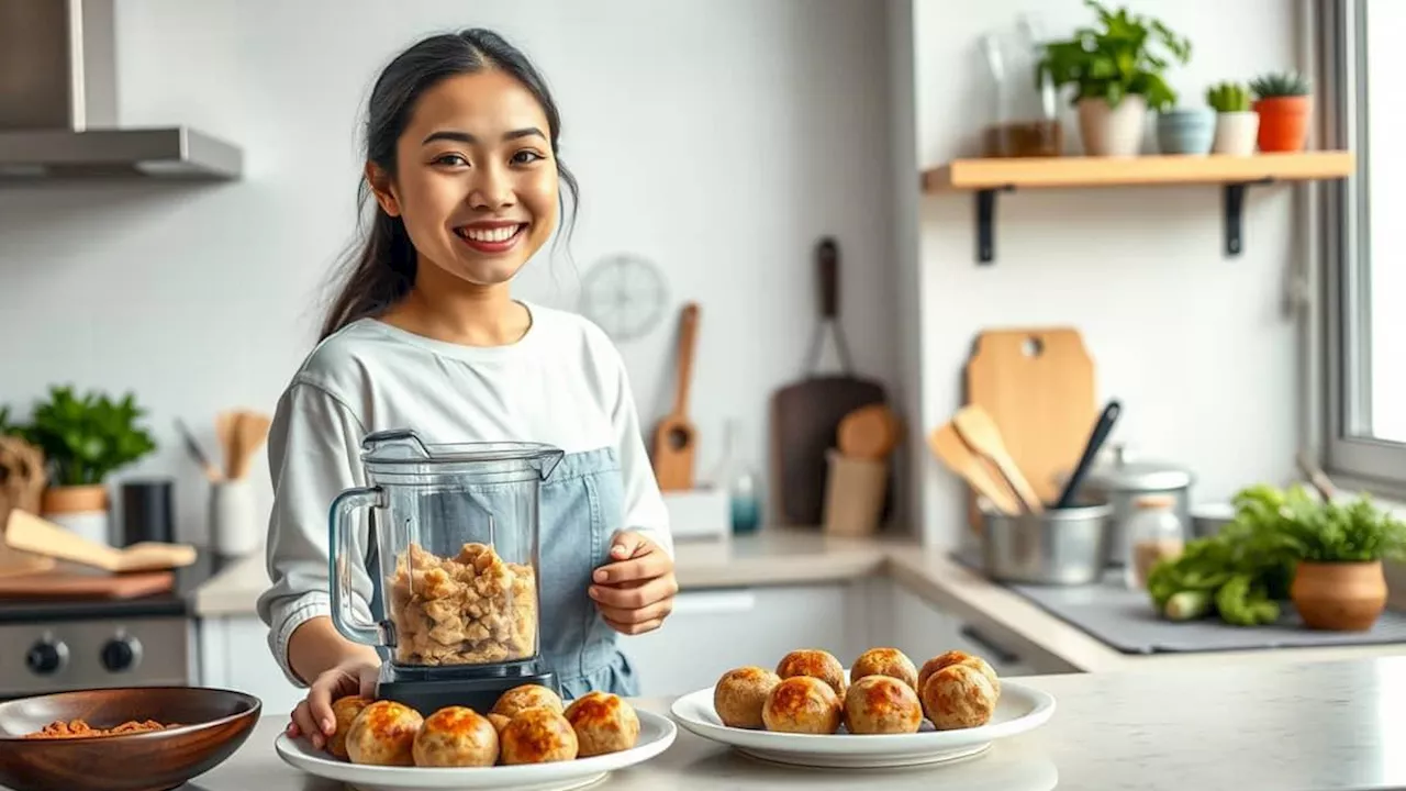 Resep Bakso Ayam Blender Kenyal dan Lezat