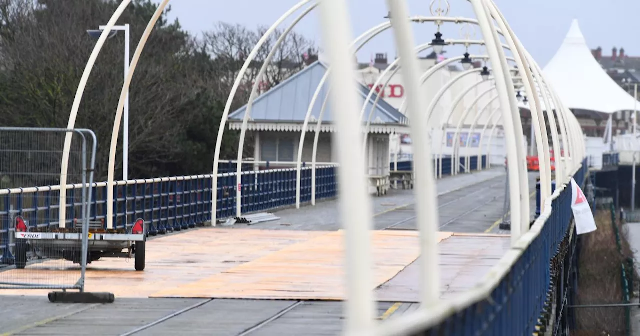 Southport Pier Remains Closed For 165th Birthday