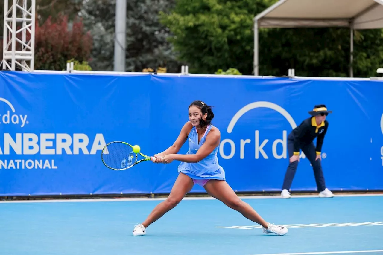 Alex Eala Falls Short in Canberra International Semifinals