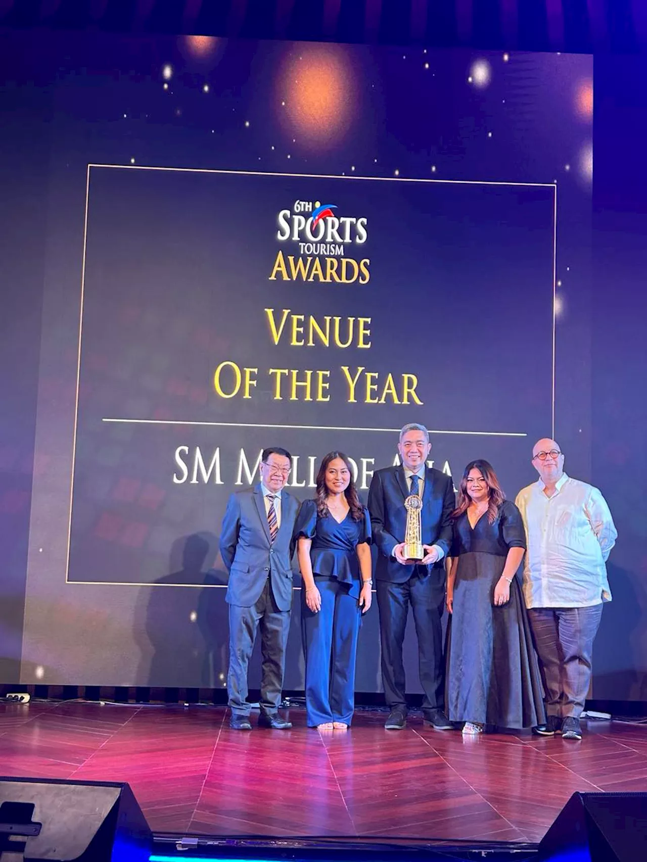 SM Mall of Asia Arena Awarded Sports Venue of the Year