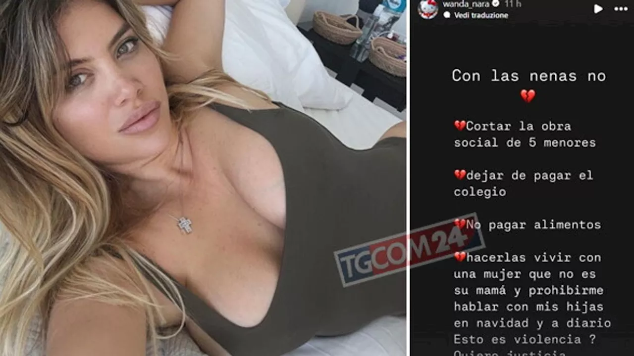 Wanda Nara Accusa Mauro Icardi di Violenza Familiare