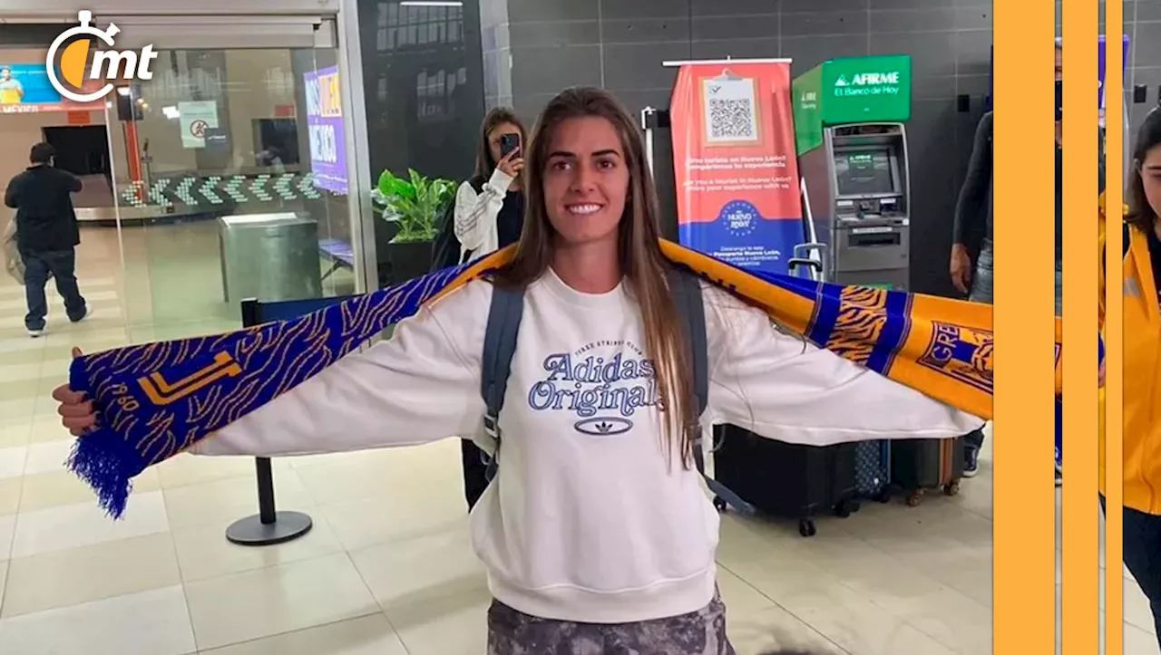 Jheniffer Cordinali, nueva jugadora de Tigres Femenil llega a México