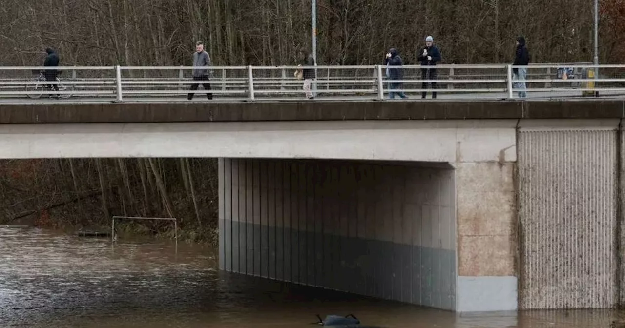 A555 Manchester Airport Relief Road Partially Reopens After New Year's Day Flooding