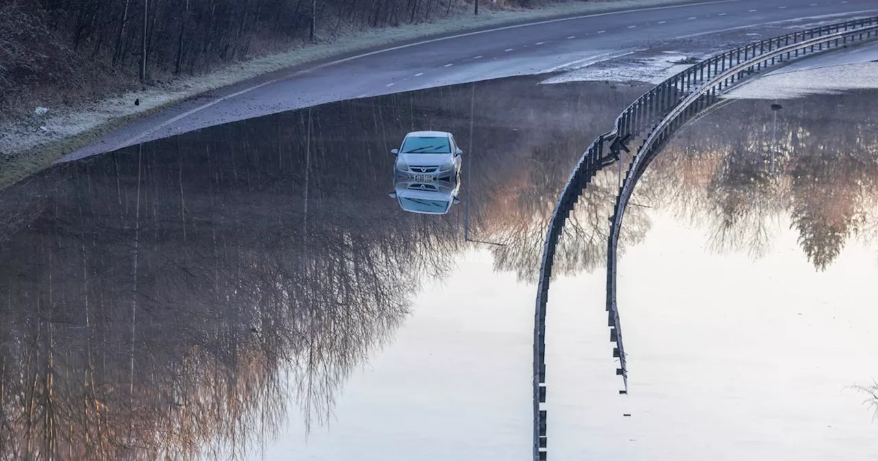 Greater Manchester Roads Still Disrupted by New Year's Floods