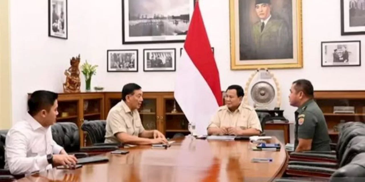 Presiden Prabowo Terima Laporan Program TNI AD