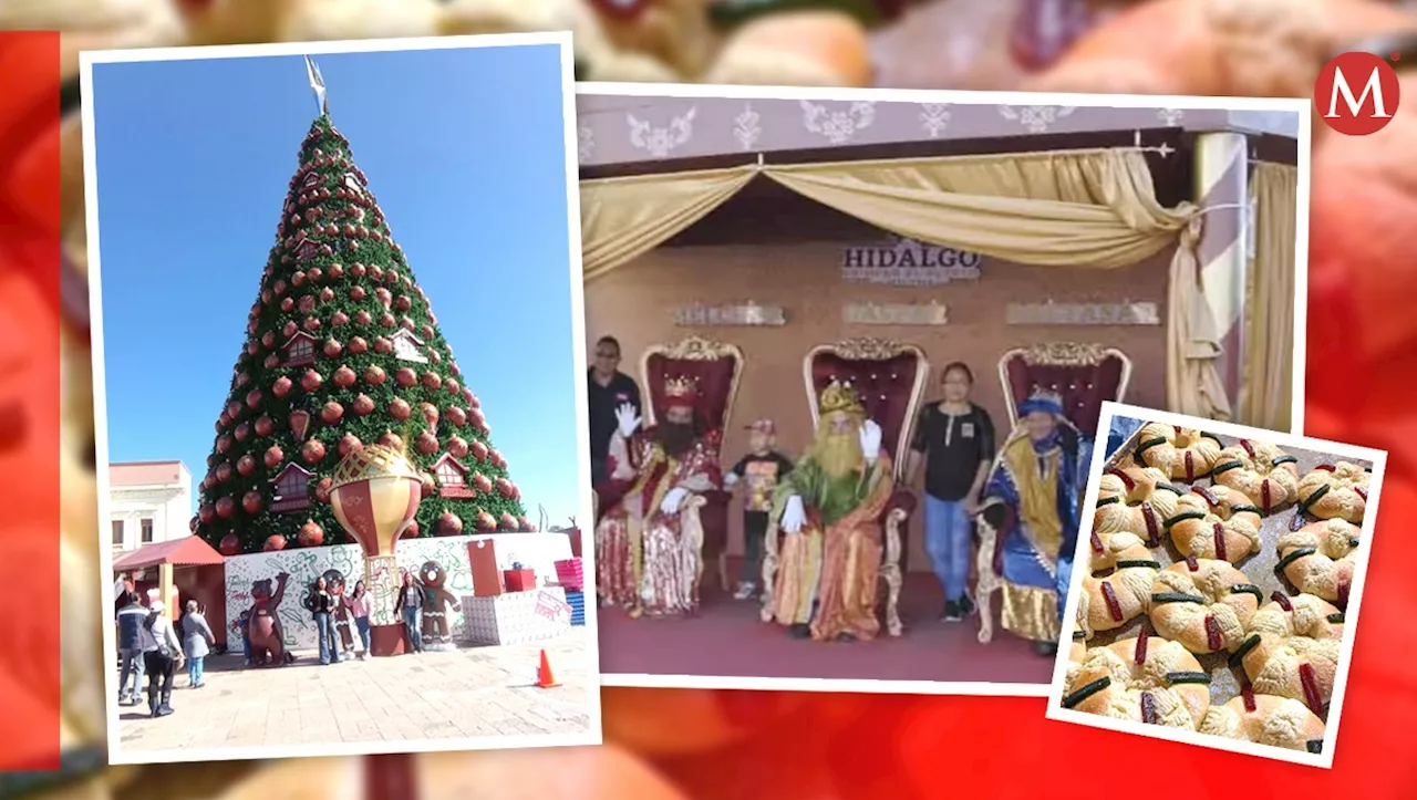 ¡Fiesta de Rosca de Reyes en Plaza Juárez de Pachuca!