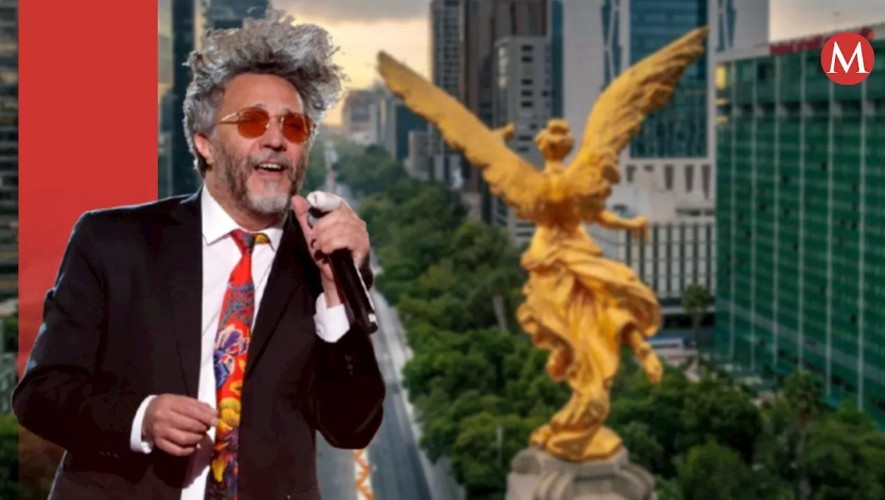 Fito Páez dará concierto gratuito en el Zócalo; conoce cuándo y dónde verlo