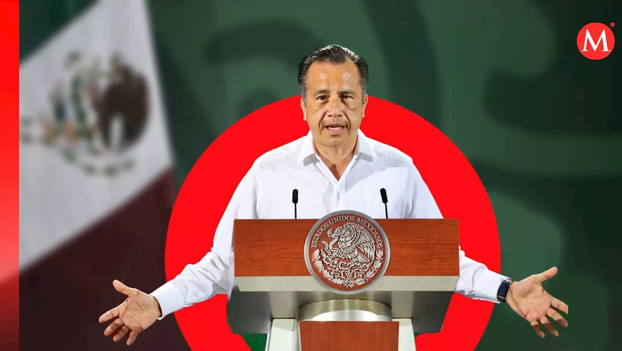 ¿Quién es Cuitláhuac García, ex gobernador de Veracruz nombrado director de Cenagas por Sheinbaum?