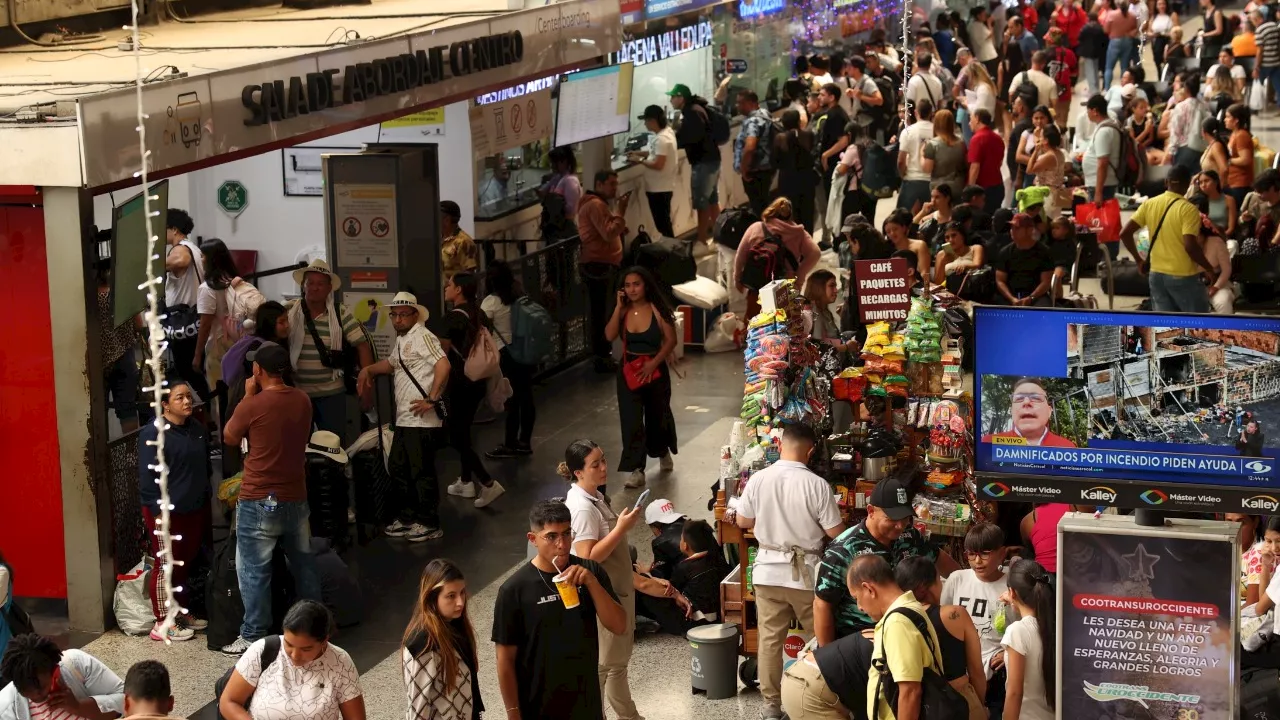 Se esperan más de 300 mil pasajeros en las Terminales de Medellín durante el puente festivo