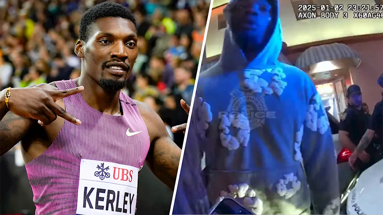 US Sprinter Fred Kerley Arrested in Miami Beach