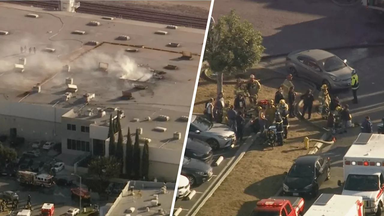 Plane Crash Kills Two, Injures Dozen Near Fullerton Airport