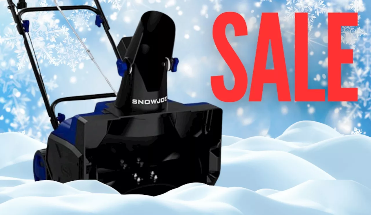 Amazon Snow Joe Electric Snow Blower Deal for $100 - Limited Time Only