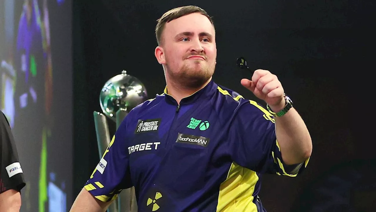 Littler walst over Van Gerwen heen in WK-finale • Nederlander staat 4-0 achter