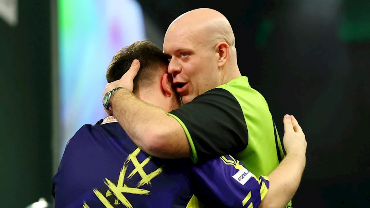 Van Gerwen Ziet WK Darts Finale Wegglijden Na Snelle 4-0 Achterstand