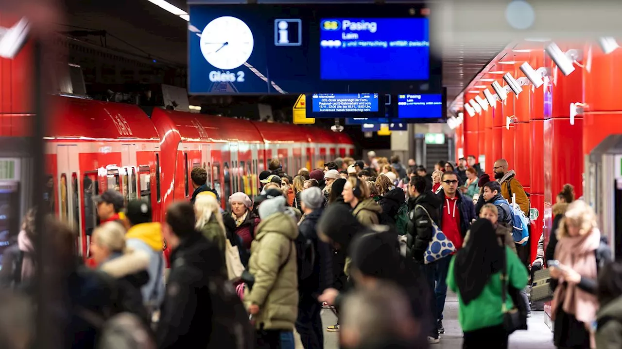 S-Bahn München: Weitere Wochenend-Sperrungen wegen Bauarbeiten