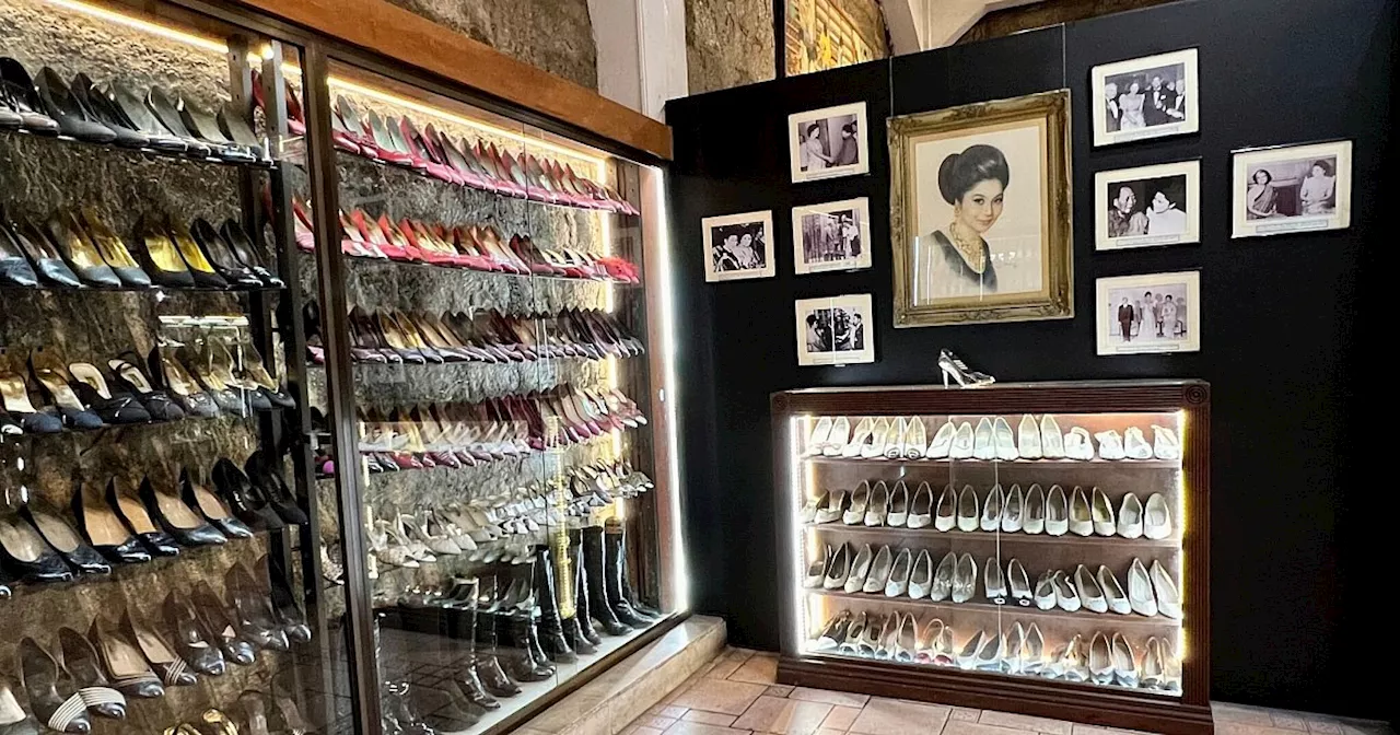 Imelda Marcos' Schuhsammlung im Marikina Museum