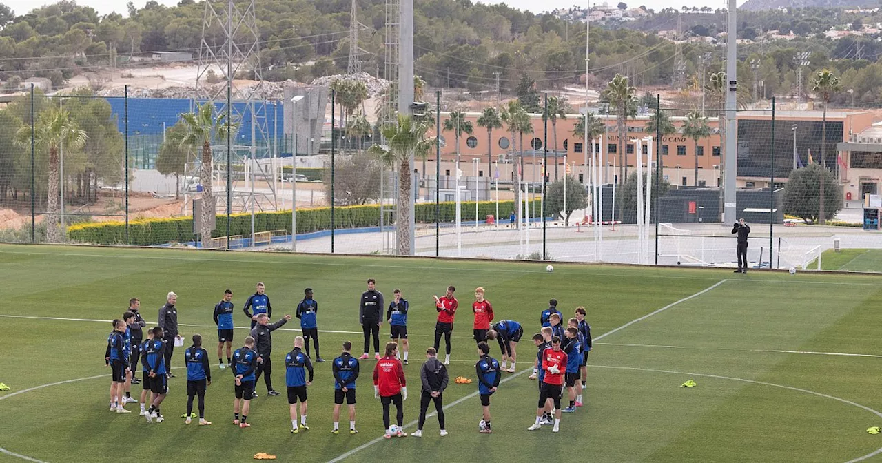 SCP Winter Trainingslager in Spanien