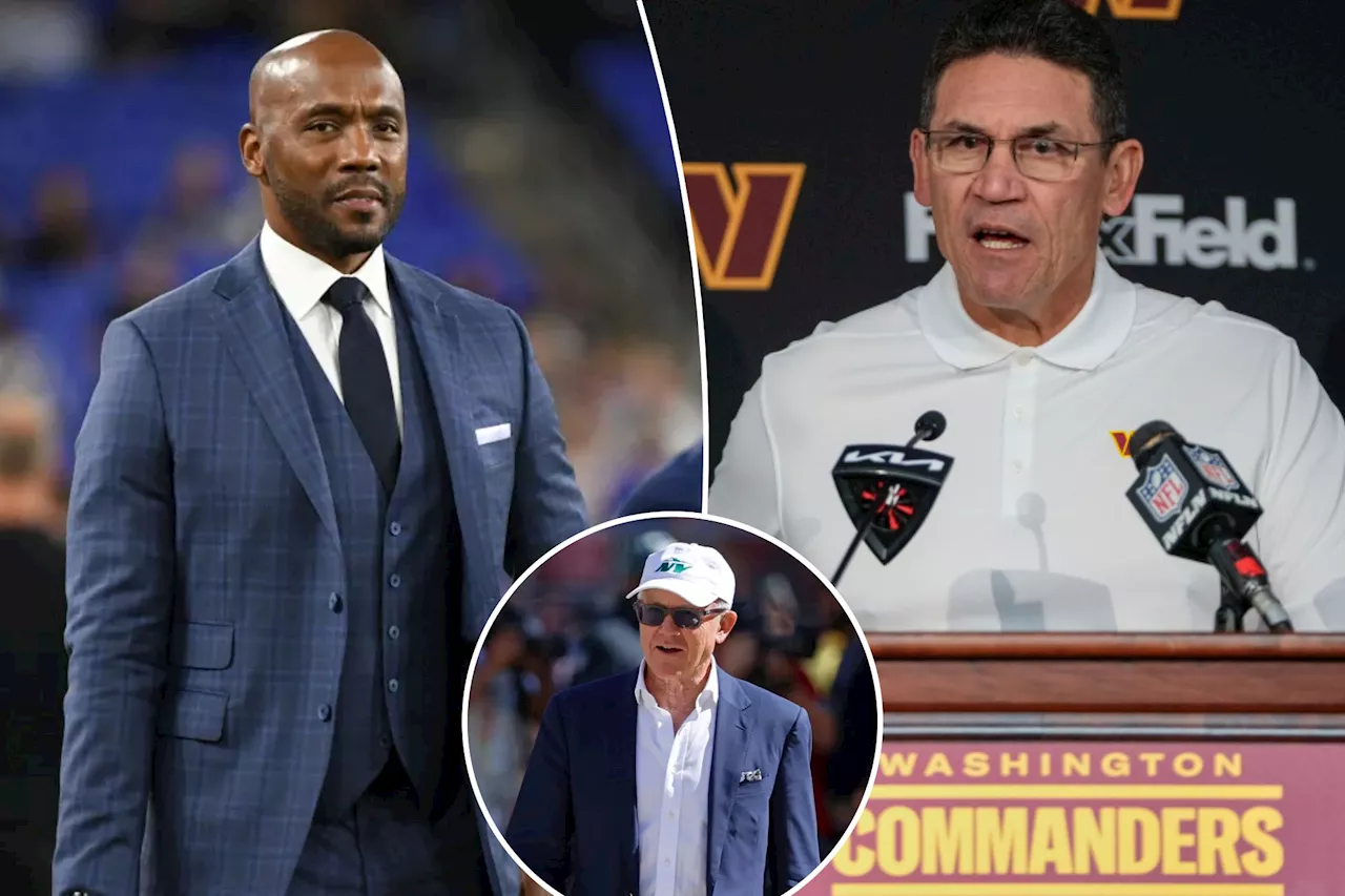 Jets Interview Ron Rivera for Head Coach, Louis Riddick for GM