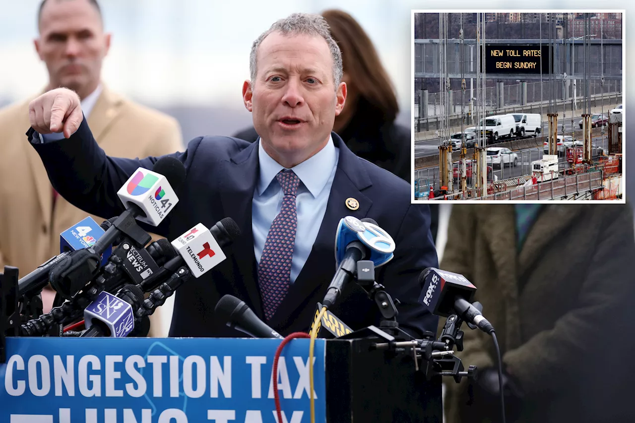 New Jersey Seeks to Block Manhattan Congestion Toll at Last Minute