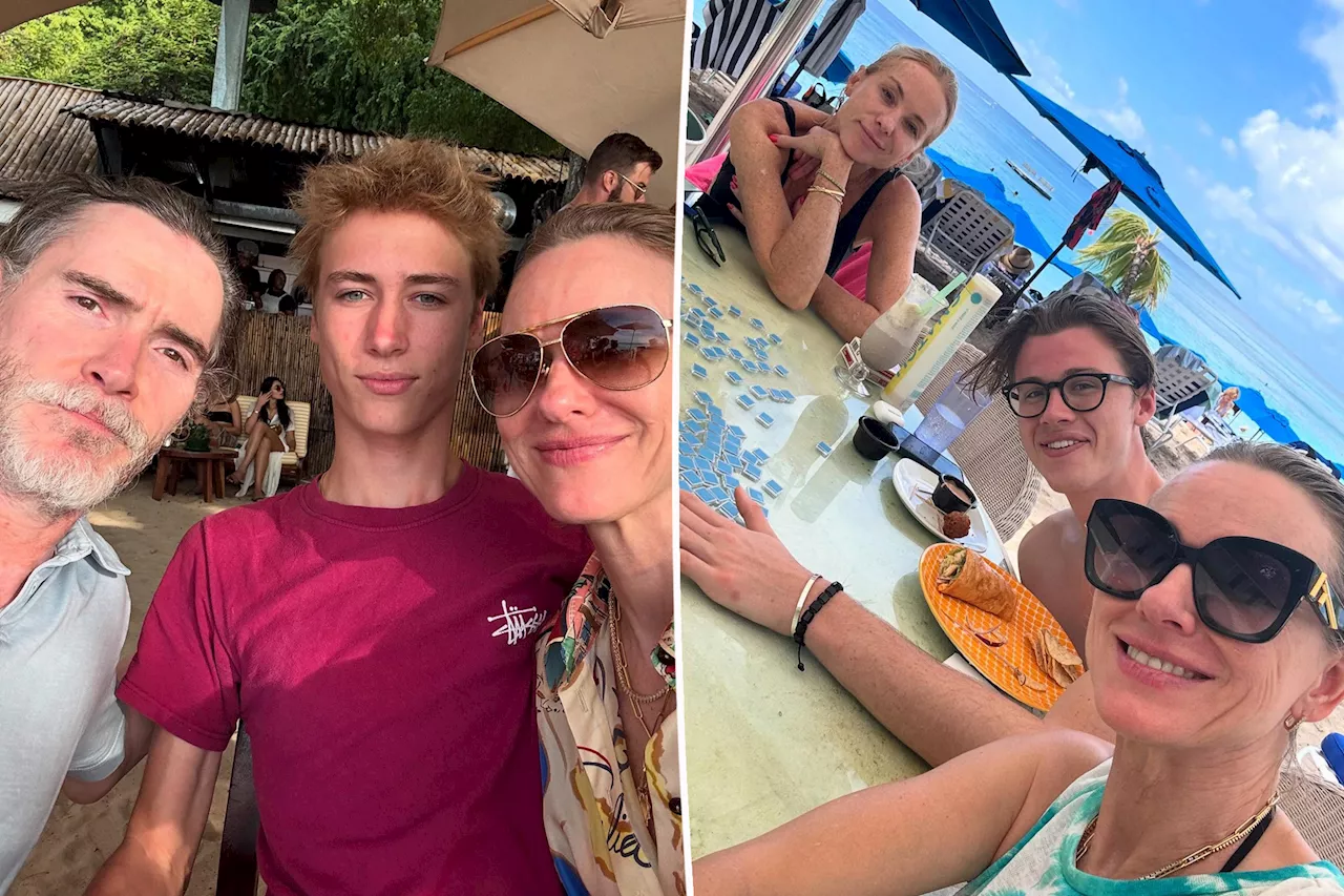 Naomi Watts and Billy Crudup Ring in the New Year with a Caribbean Family Vacation