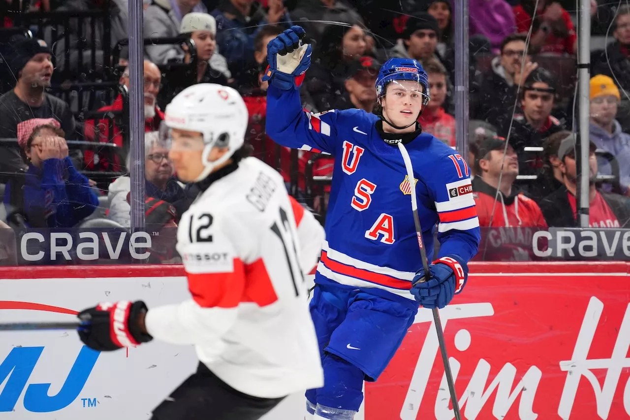 USA Rout Switzerland to Advance to World Junior Semifinals