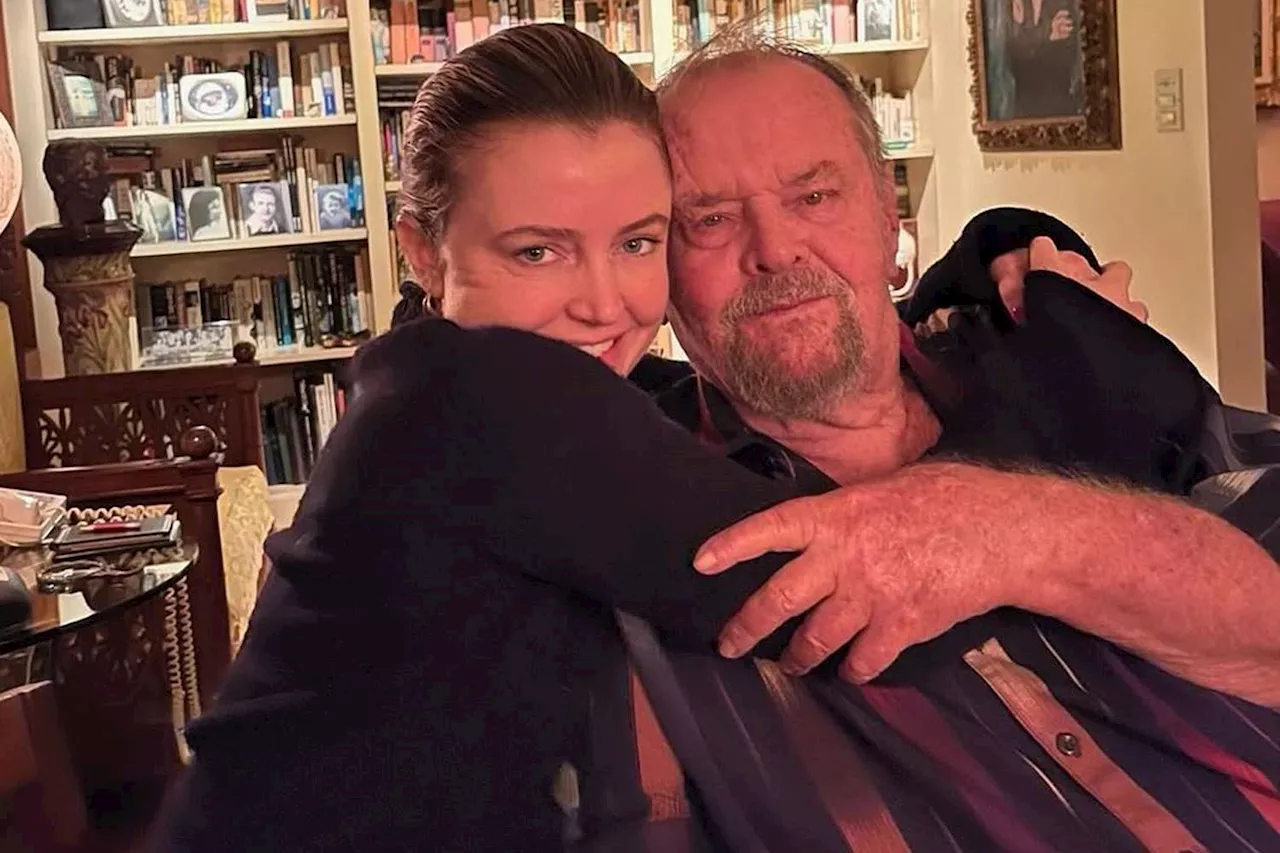 Jack Nicholson Seen in Rare Photo with Daughter Lorraine Nicholson