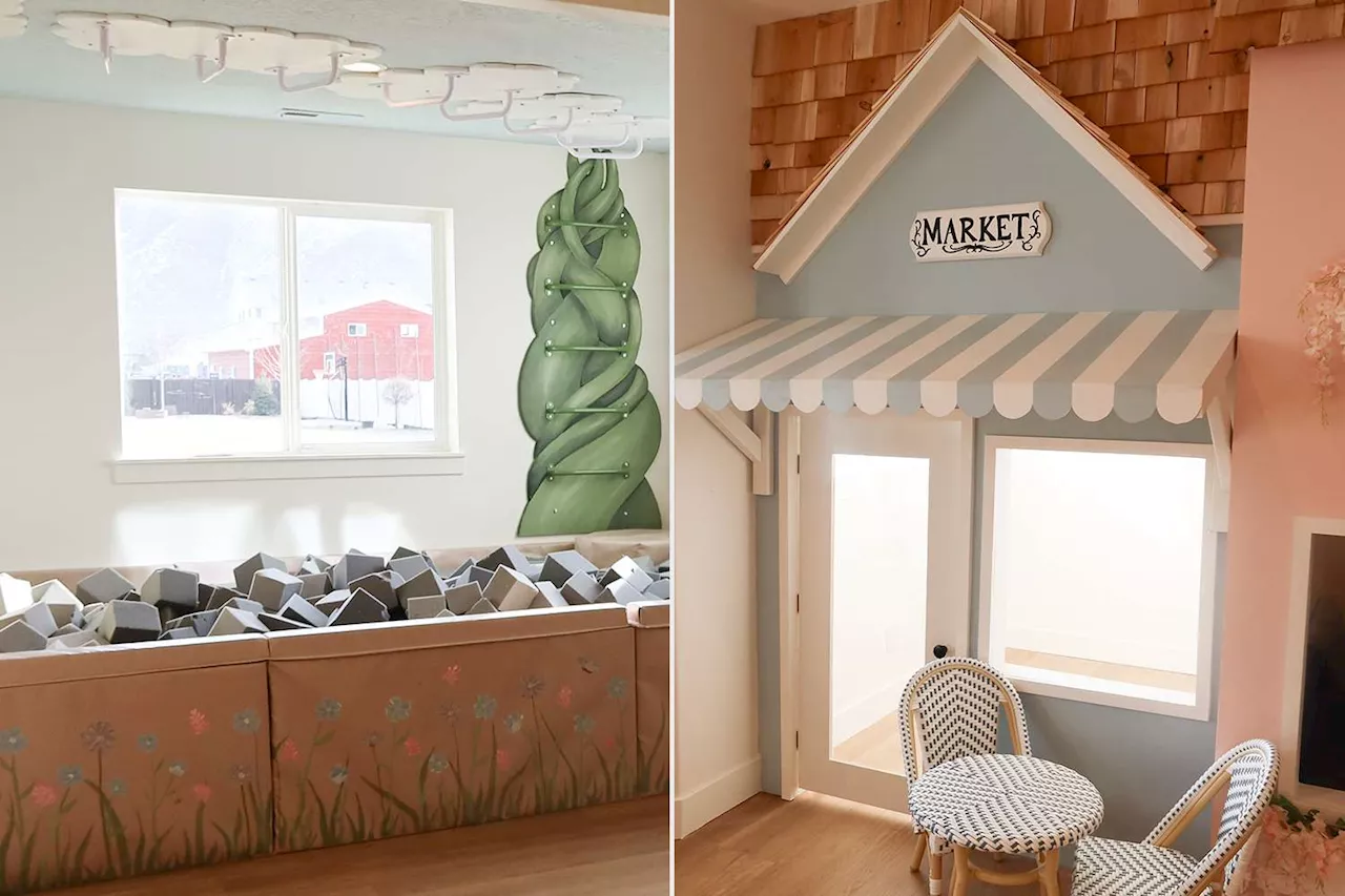 Utah Couple Builds Stunning European-Inspired Playhouse for Daughters