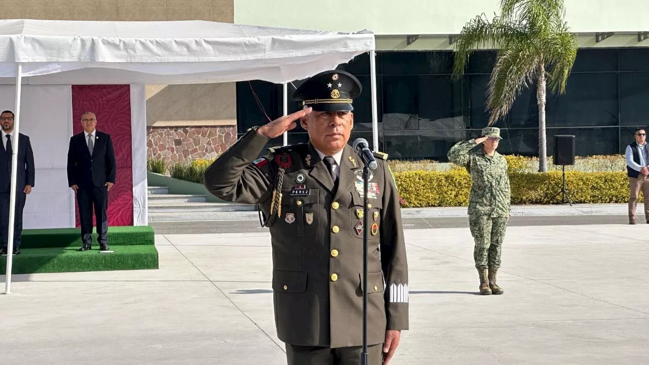 General Vicente Pérez López asume el mando de la XII Región Militar