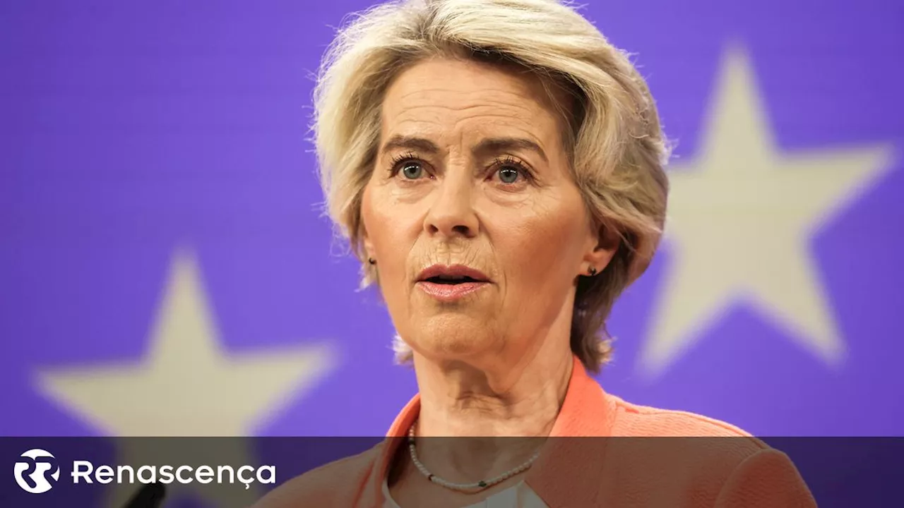 Von der Leyen cancela agenda nas próximas duas semanas por motivos de saúde