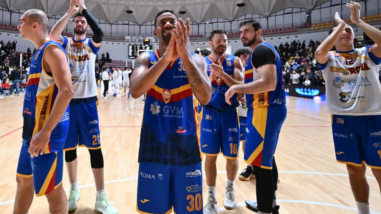 Virtus Roma-Latina Basket: Una Vittoria Chiude il Girone di Andata