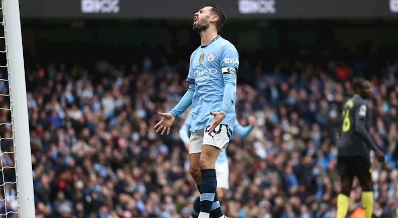 Bernardo Silva justifica época má com mais do que a falta de Rodri ou De Bruyne