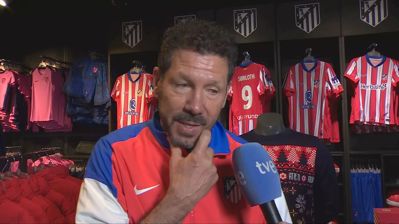 Simeone confía en que 'las normas se lleven a cabo' con la inscripción de Dani Olmo