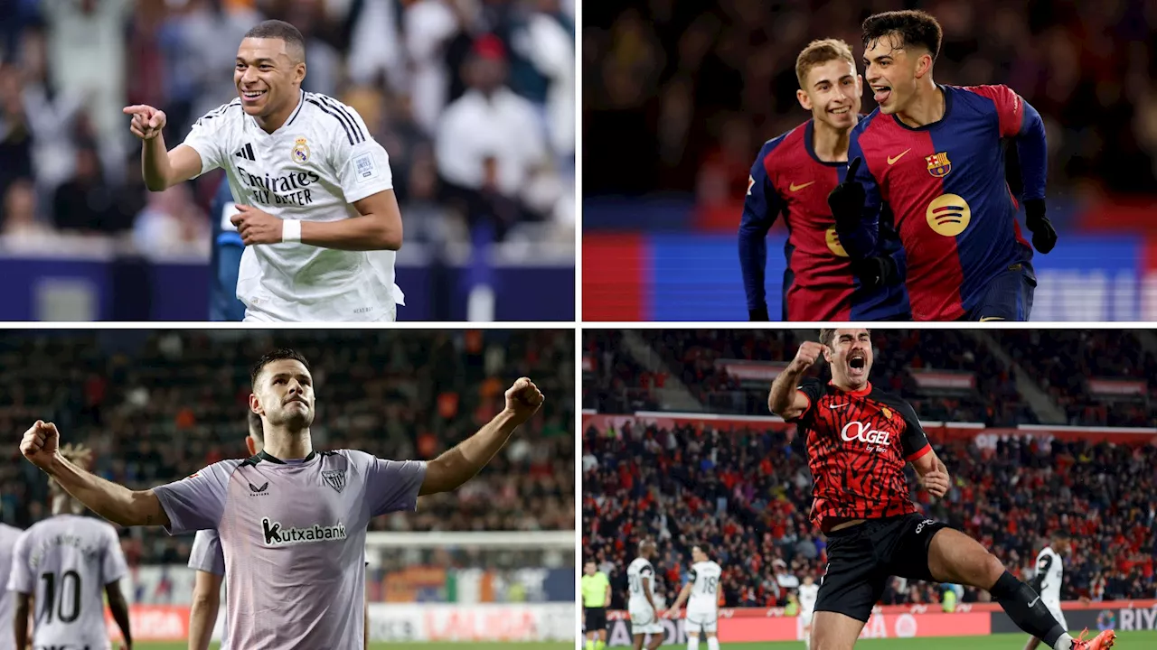 Real Madrid, Barcelona, Athletic y Mallorca abren la Copa del Rey