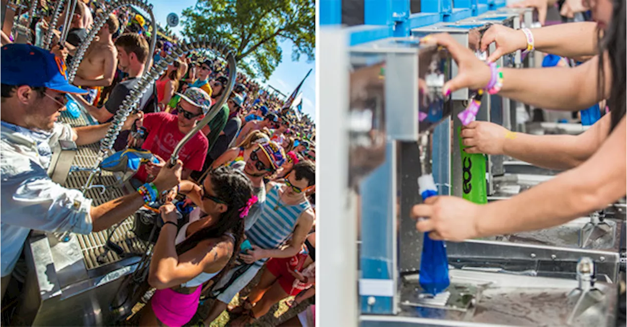 Free Drinking Water at Concerts and Events Abroad