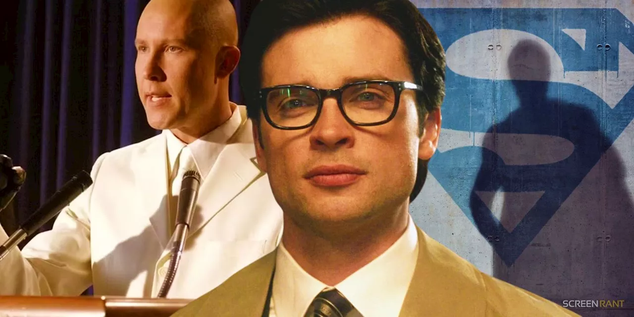 Tom Welling's Older Superman Takes On Michael Rosenbaum's President Lex Luthor In Stunning DC Art