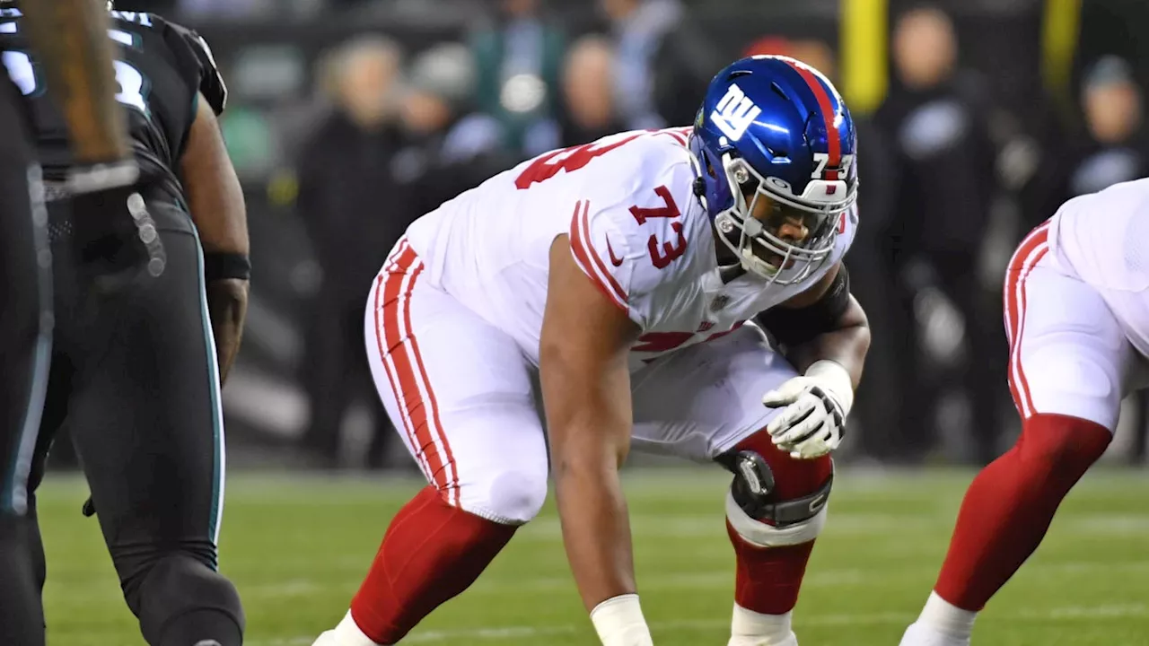 Giants' Offensive Tackle Evan Neal Doubtful for Season Finale