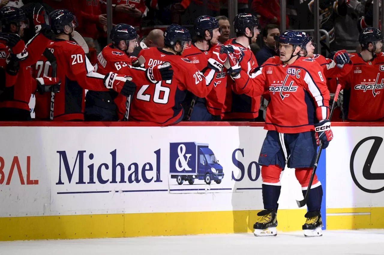 Ovechkin Nears Gretzky's NHL Career Goals Record