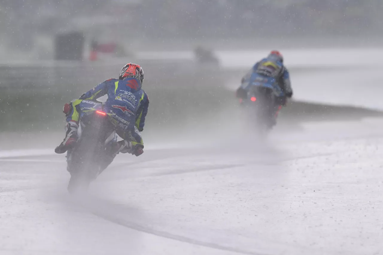 Suzuki im Regenchaos von Assen: Vinales auf Rang 9, Espargaró stürzt