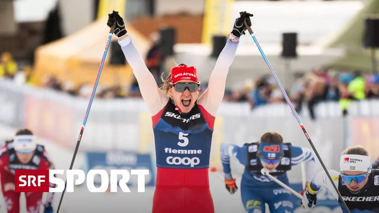 Nadine Fähndrich gewinnt Weltcup-Sprint in Val di Fiemme