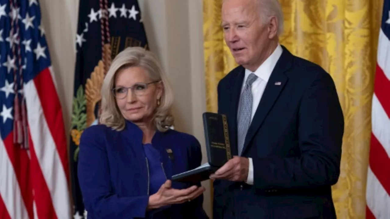 Biden zeichnet Trump-Kritikerin Cheney mit Bürgermedaille aus