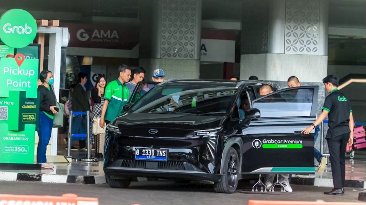 AION Y Plus Jadi Taksi Listrik Premium Berbasis Aplikasi di Bandara Soekarno-Hatta