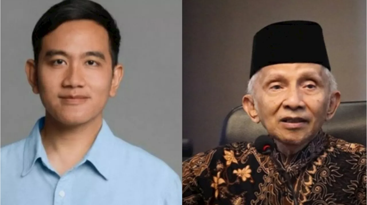 Amien Rais: Gibran Rakabuming Akan Timbulkan Petaka, Minta Prabowo Ganti dalam 3 Bulan