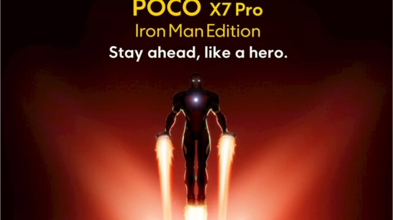 POCO X7 Pro Iron Man Edition: Desain Khas dan Spesifikasi Terduga