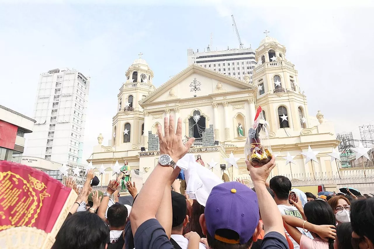 Black Nazarene's Andas Modified for 2025 Traslacion