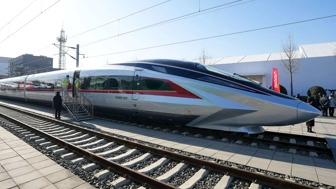 China Unveils World's Fastest 'Bullet' Train with Luxurious Features