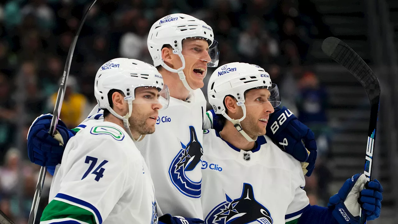 Canucks Outlast Kraken in Shootout